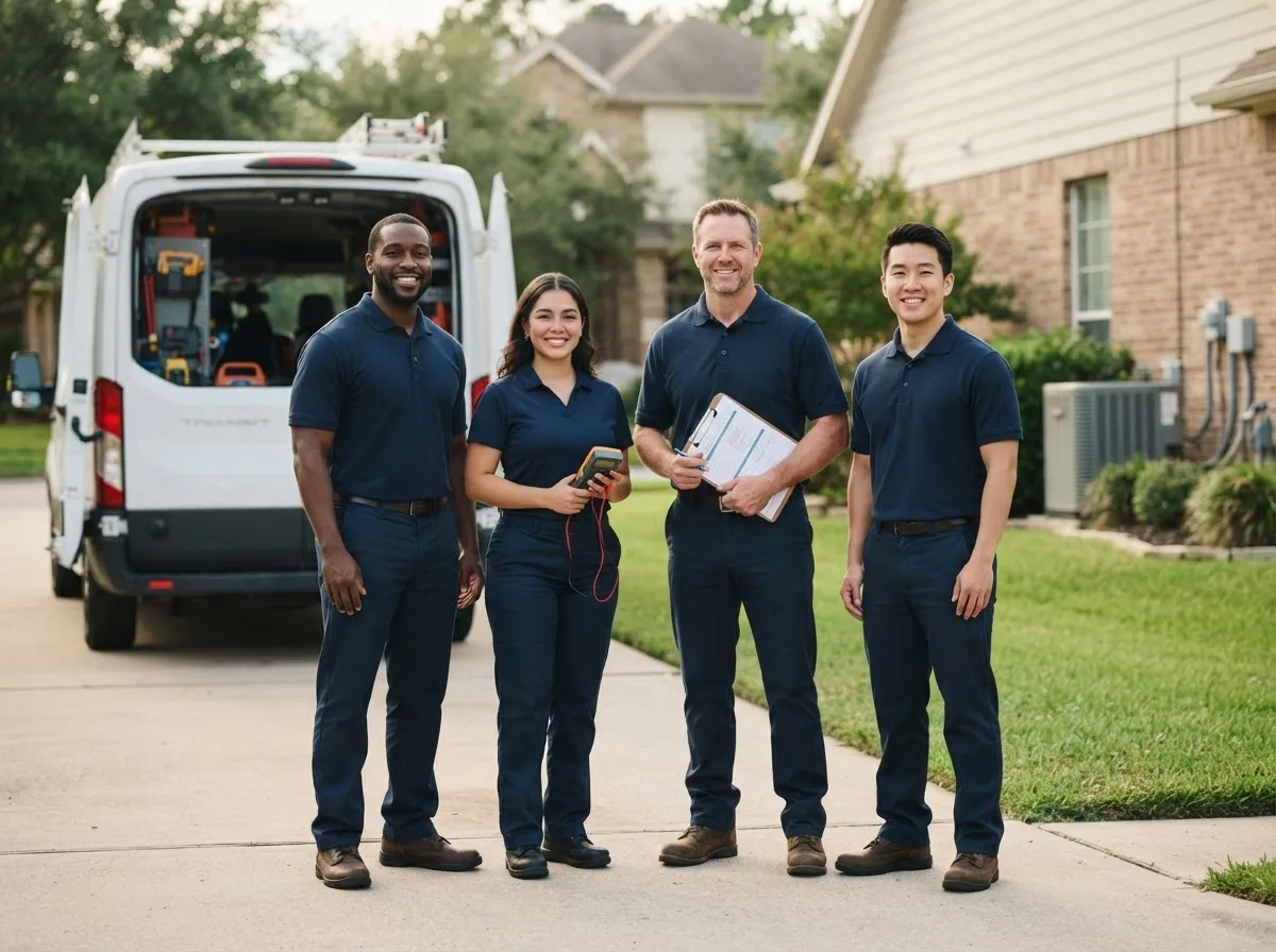 Certified HVAC technician near Hallsville, MO